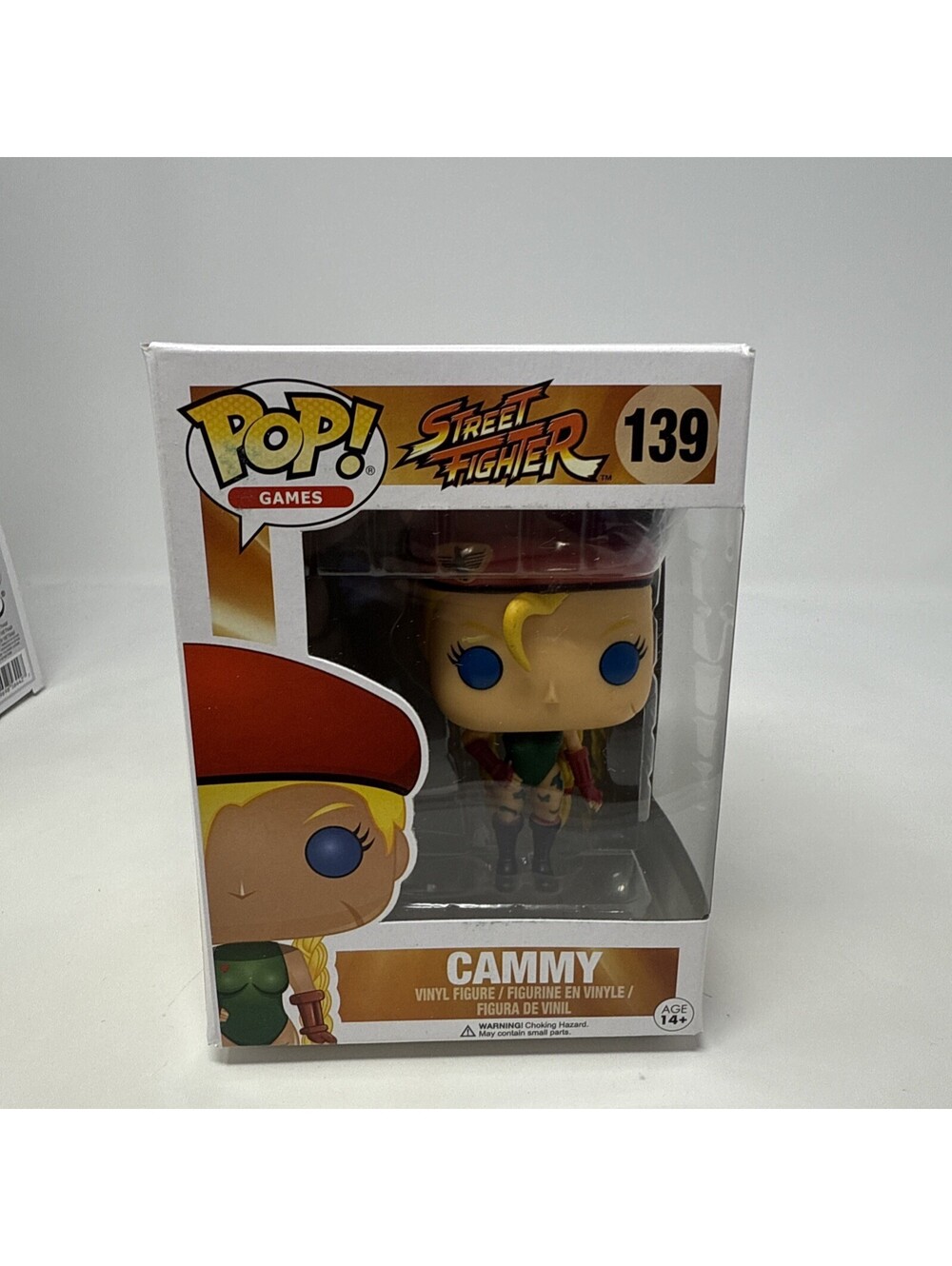 Funko Pop! Vinyl Cammy #139 Street Fighter Pop! Games Video Game Figure